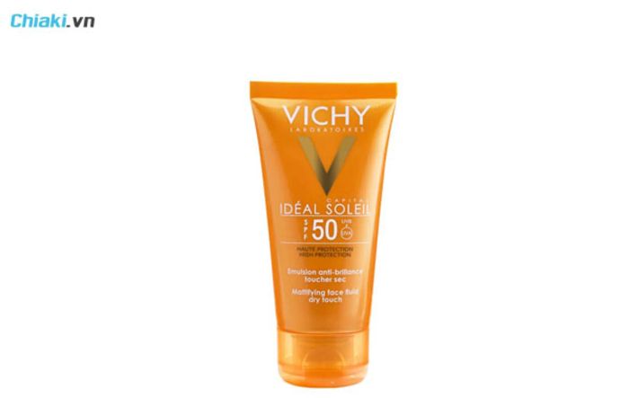 kem chống nắng Vichy Idéal Soleil Dry Touch Face Fluid