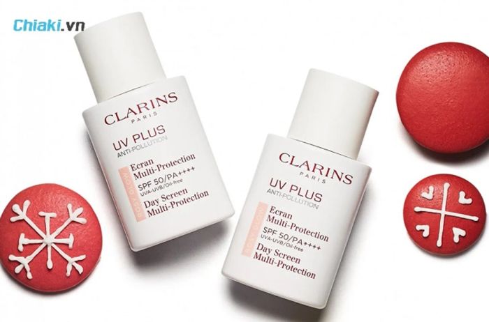 Kem Chống Nắng Clarins Rosy Glow UV Plus SPF 50 30ml