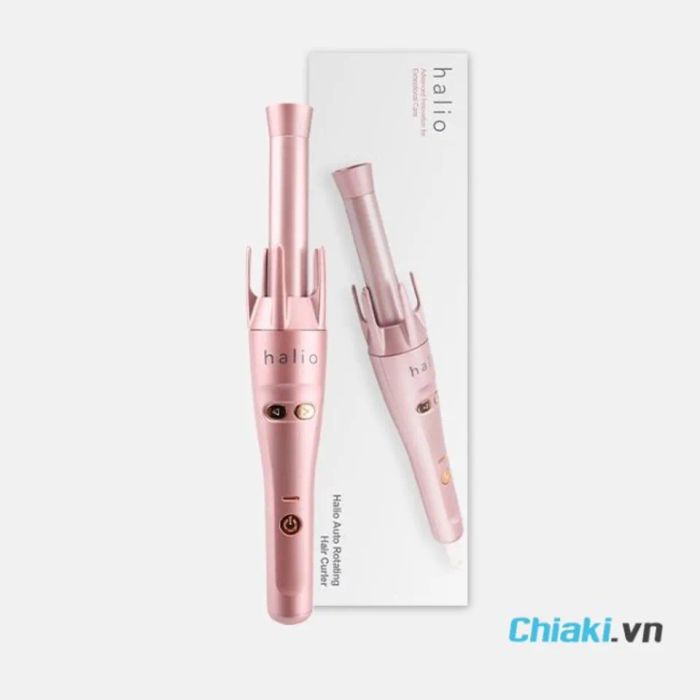 Máy uốn tóc ion âm Halio Auto Rotating Hair Curler