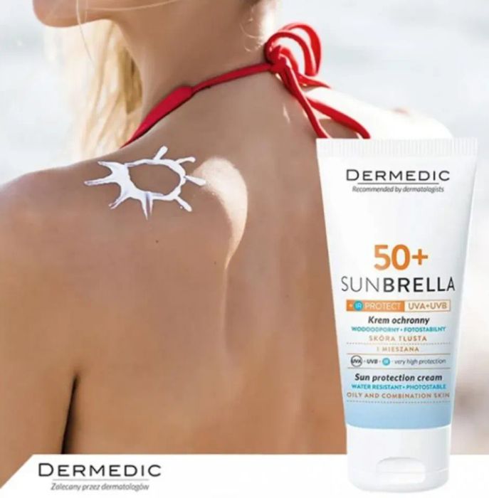 Kem chống nắng dành cho da dầu và da hỗn hợp Dermedic Sunbrella SPF 50+