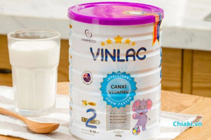 Sữa bột cho bé Vinlac số 2