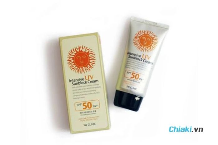 Kem Chống Nắng 3W Clinic SPF