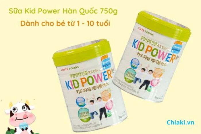 Sữa Kid Power A+ nội địa Hàn Quốc