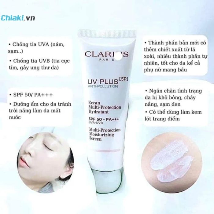 Kem chống nắng Clarins có tốt không?