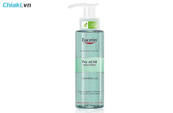 Sữa rửa mặt Eucerin cho da dầu mụn - Eucerin Pro Acne Solution Cleansing