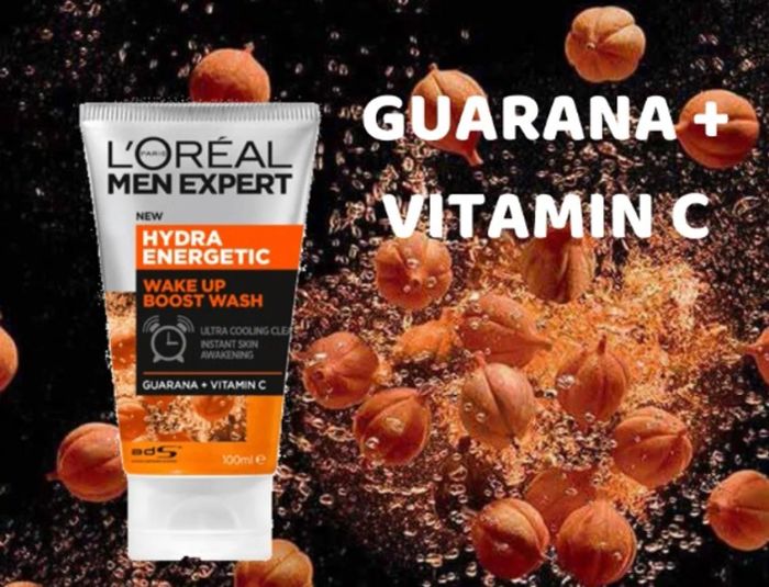 Sữa rửa mặt L'oreal men expert hydra energetic