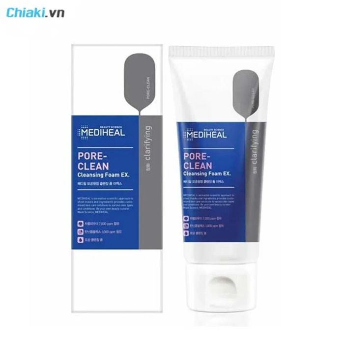 Sữa rửa mặt than hoạt tính Mediheal 