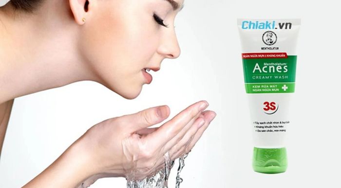 Sữa rửa mặt Acnes Creamy Wash