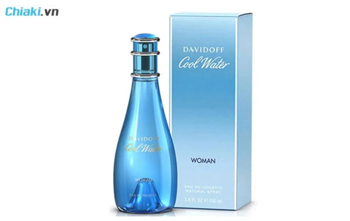 nước hoa nữ hương hoa hồng Davidoff Cool Water Woman