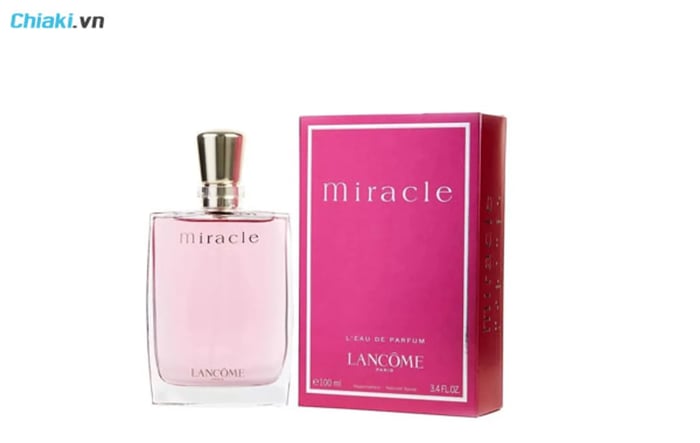 nước hoa màu hồng Lancome Miracle Eau De Parfum