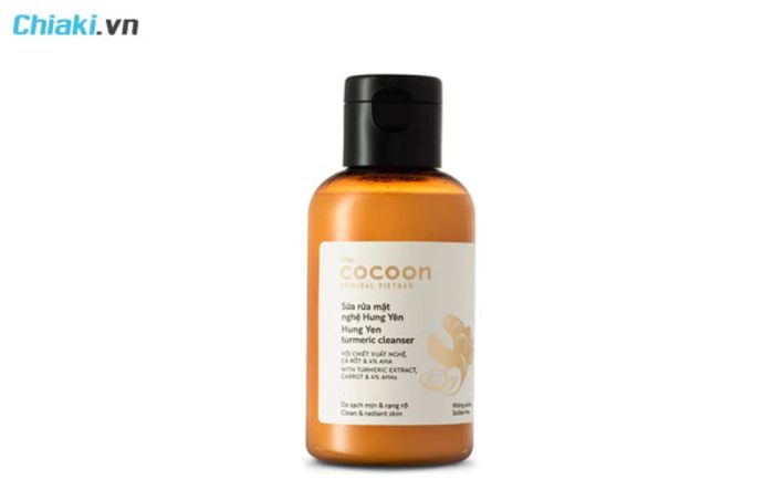 Sữa rửa mặt Việt Nam CoCoon nghệ Hưng Yên Turmeric Cleanser