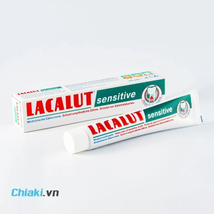 Kem đánh răng Lacalut Sensitive chống ê buốt