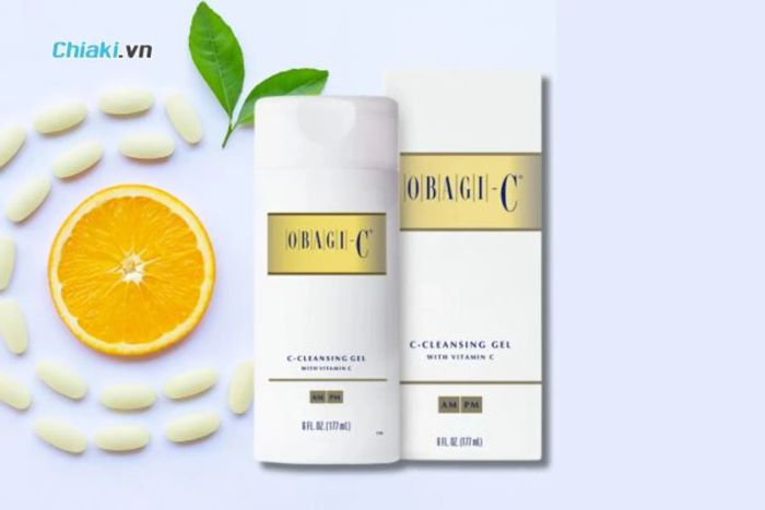 Sữa rửa mặt Obagi Vitamin C Cleansing Gel Dưỡng Trắng Da