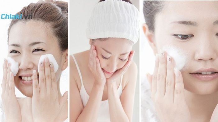 Hướng dẫn sử dụng sữa rửa mặt Acnes cho da dầu mụn