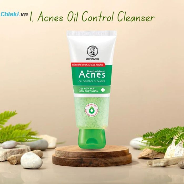 Gel rửa mặt Acnes Oil Control Cleanser