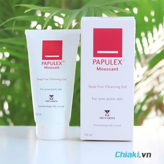 Sữa rửa mặt dạng gel Papulex