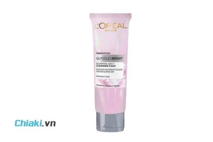 Sữa Rửa Mặt Sáng Da L’oréal Paris Glycolic-Brigh 100ml