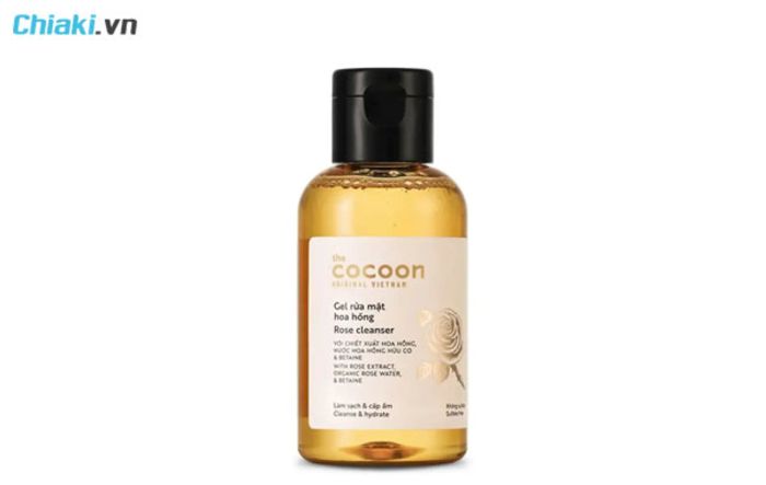 Sữa rửa mặt Viêt Nam Cocoon Rose Cleanser