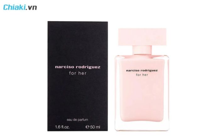 nước hoa mùi hoa hồng Narciso Rodriguez For Her EDP