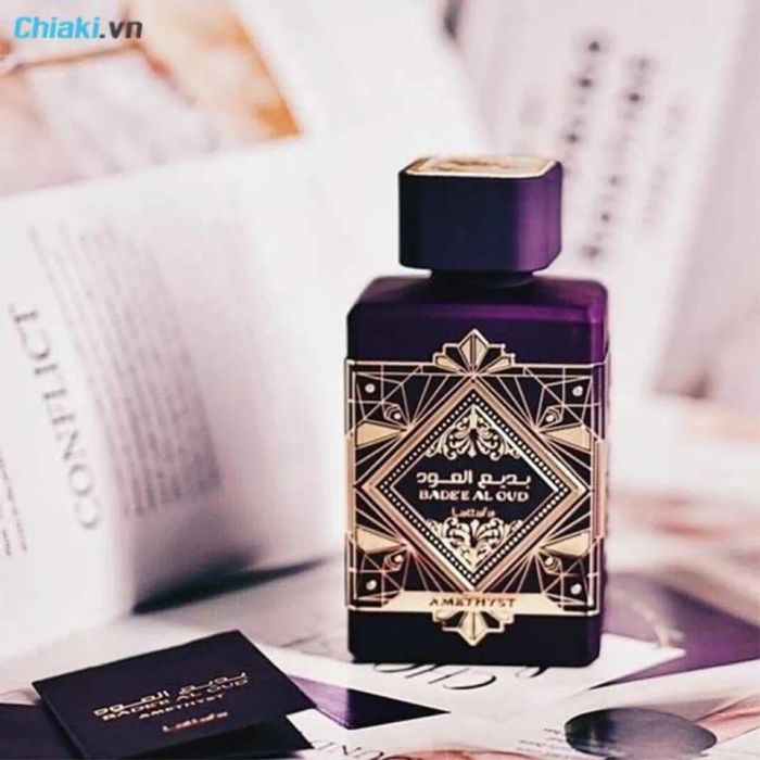 Nước hoa hương trầm Lattafa Dubai Badee Al Oud Amethyst EDP