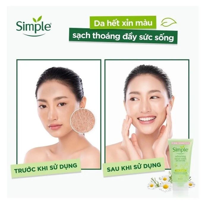 Cách sử dụng sữa rửa mặt Simple cho da khô một cách hiệu quả tại nhà