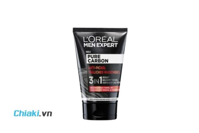 Sữa rửa mặt Loreal Men Expert 3in1 ngừa mụn 100ml