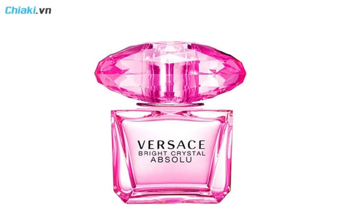 nước hoa màu hồng Versace Bright Crystal Absolu EDP