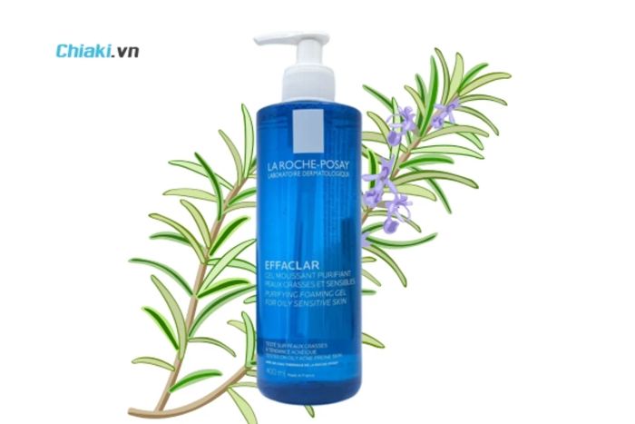 Gel rửa mặt tẩy trang La Roche Posay Effaclar dành cho da dầu mụn