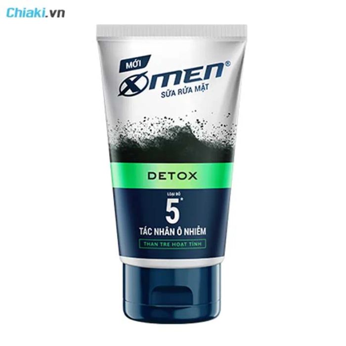 Sữa rửa mặt than hoạt tính cho nam X-Men Go Detox  