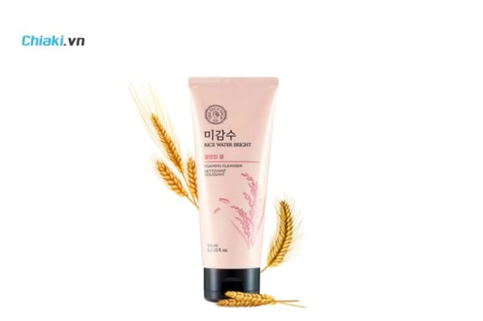 Sữa rửa mặt gạo Rice Water Bright của The Face Shop