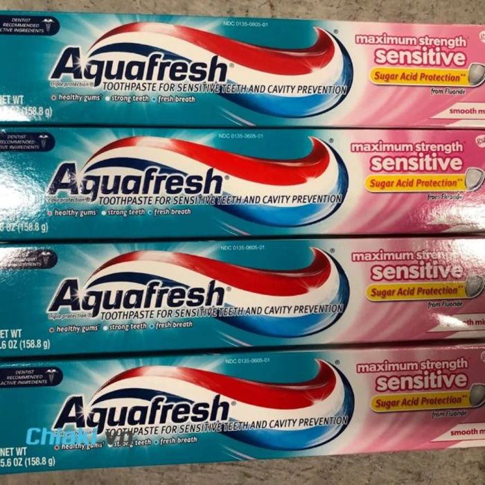 Kem đánh răng chống ê buốt Aquafresh