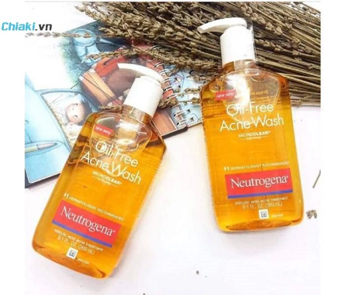 Sữa Rửa Mặt Neutrogena Oil Free Acne Wash