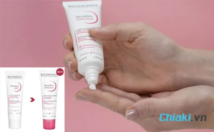 Kem dưỡng Bioderma hồng Sensibio Defensive l