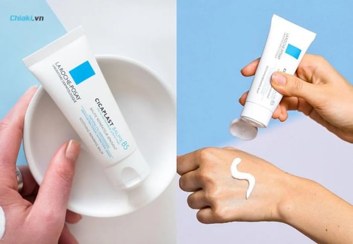 Kem dưỡng ẩm cho da khô sau khi điều trị La Roche-Posay B5 giúp làm dịu và cấp ẩm