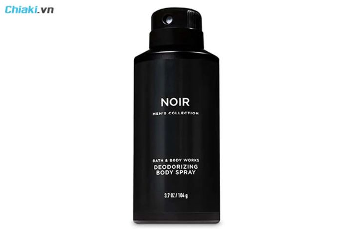 body mist bath and body works Noir