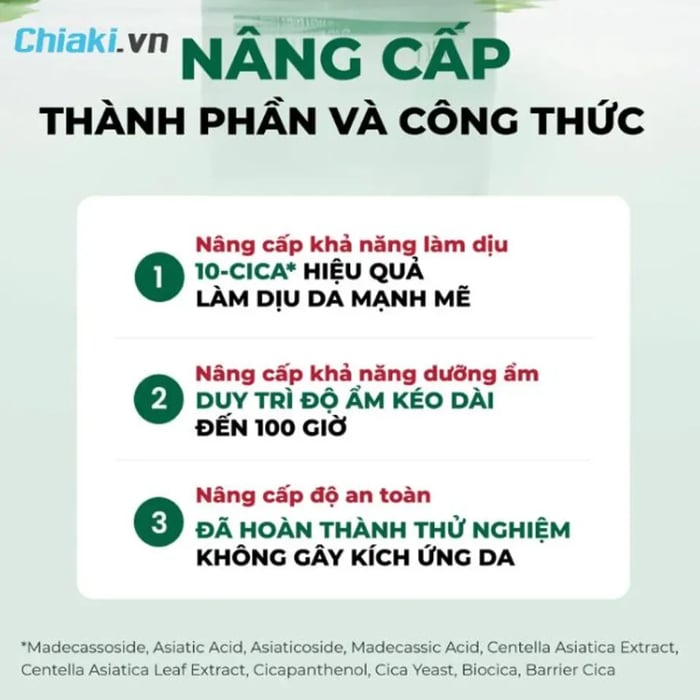 Thành phần của kem dưỡng Dr.G Blemish Clear Cream