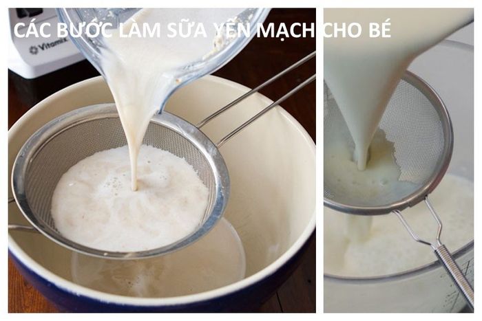 Cách làm sữa yến mạch cho bé thơm ngon đúng điệu