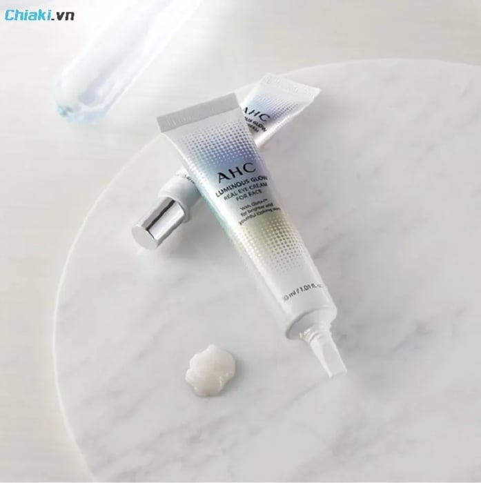 Kem dưỡng sáng, chống quầng thâm mắt AHC Luminous Glow Eye Cream For Face