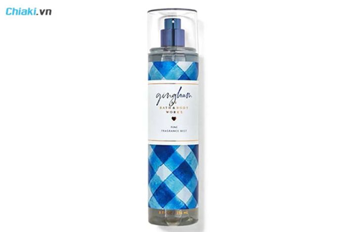 body mist bath and body works Gingham