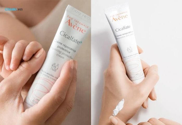 Kem dưỡng Avene Cicalfate Repair Cream sử dụng được cho cả người lớn và trẻ nhỏ