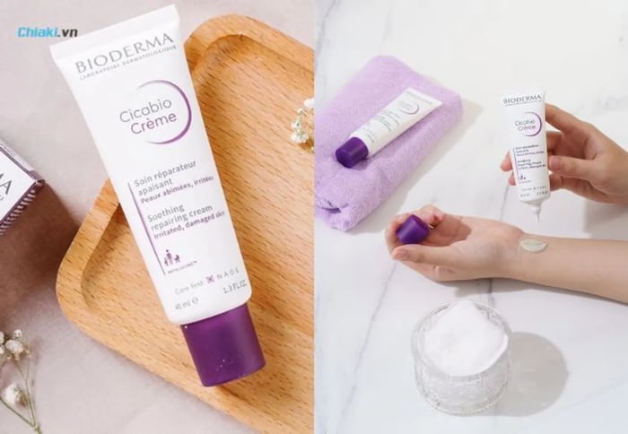 Kem dưỡng ẩm dành cho làn da dầu mụn Bioderma Cicabio Cream