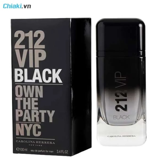 Nước hoa intense nam Carolina Herrera 212 Vip Black EDP