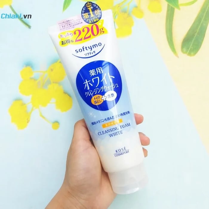 Sữa rửa mặt Collagen Kosé Softymo Cleansing Foam