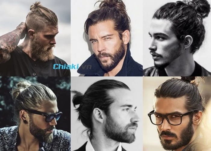 Kiểu tóc nam phong cách Man bun