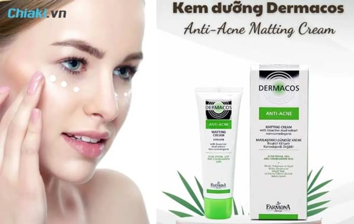 Hướng dẫn sử dụng kem dưỡng Dermacos