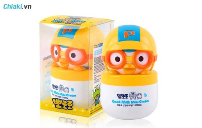 kem dưỡng nẻ Pororo Goat Milk Mild Cream