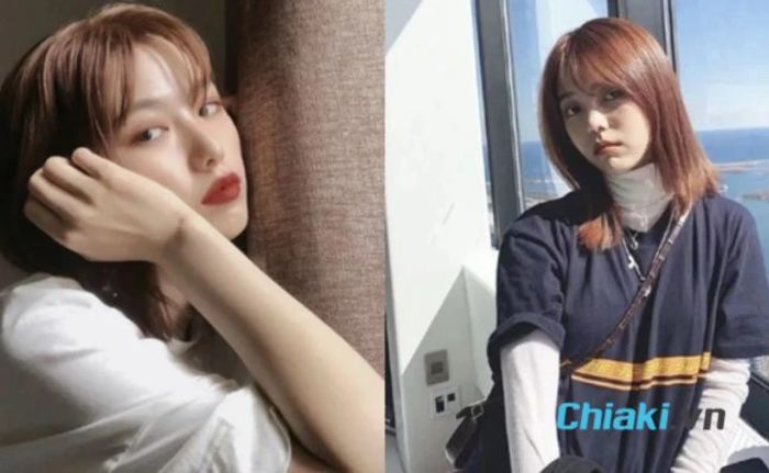 Màu tóc không cần tẩy - nâu cam