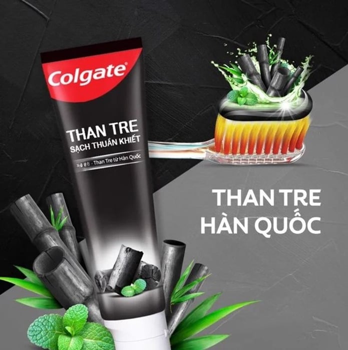 Kem đánh răng than tre Hàn Quốc Colgate