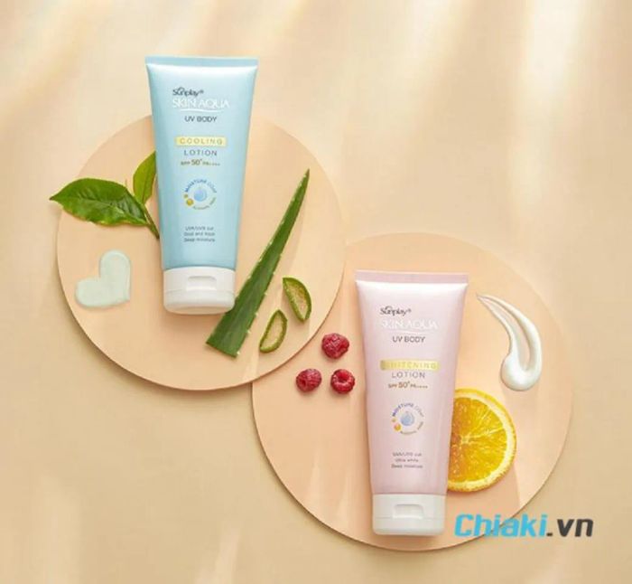 Kem chống nắng dành cho cơ thể Skin Aqua