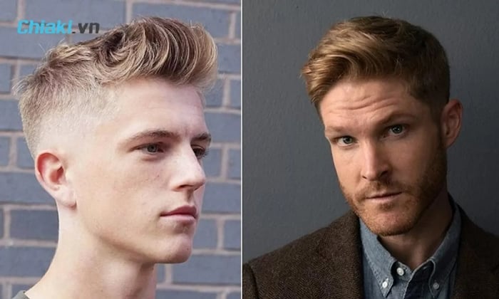 Kiểu tóc nam modern short Quiff